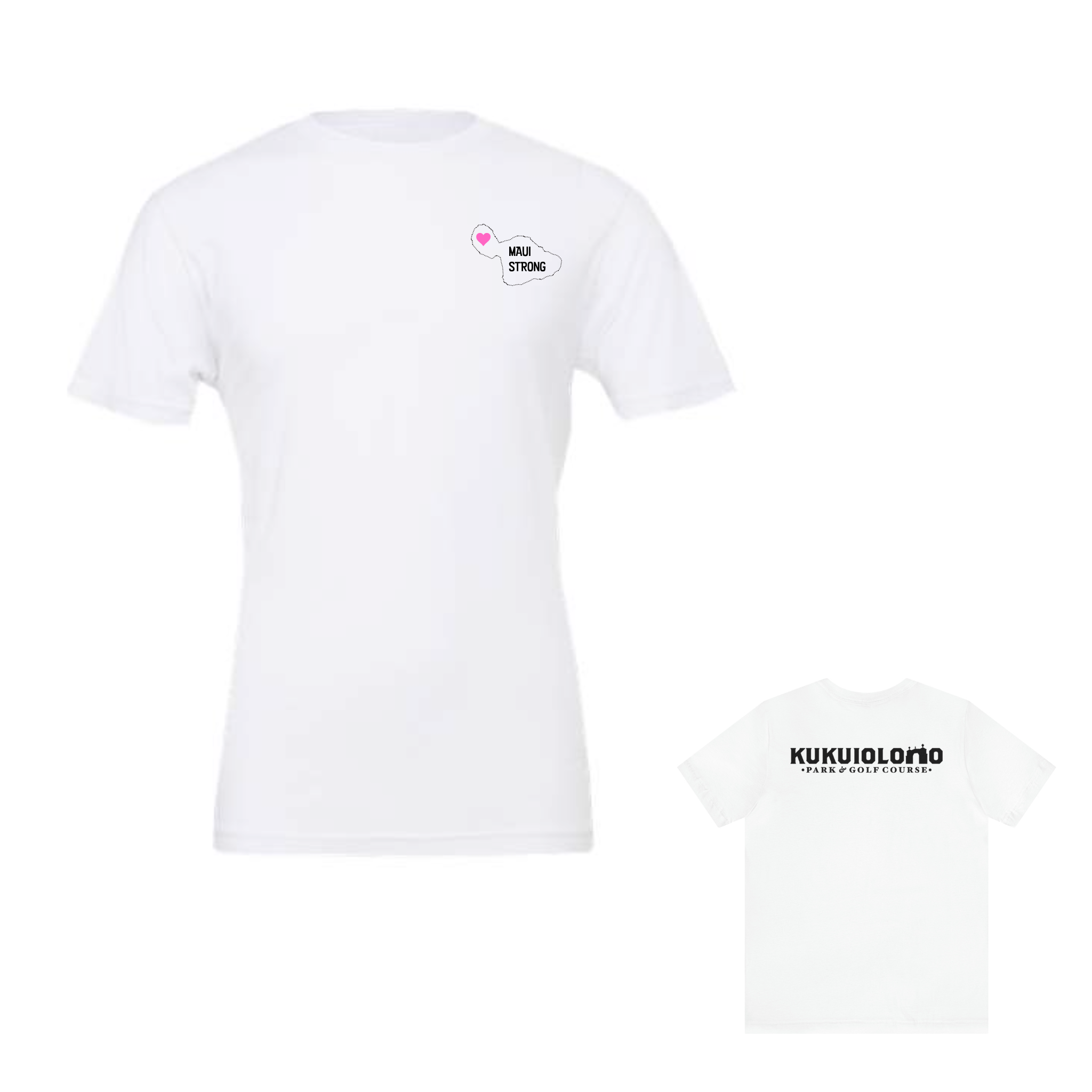 Youth Short Sleeve Tee - Maui Strong + Kukuiolono Park and Golf Course